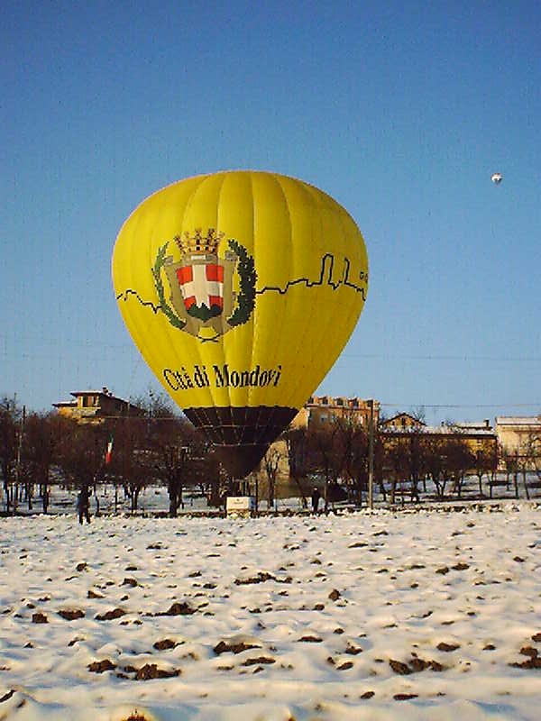 Il pallone 'Città di Mondovì'
