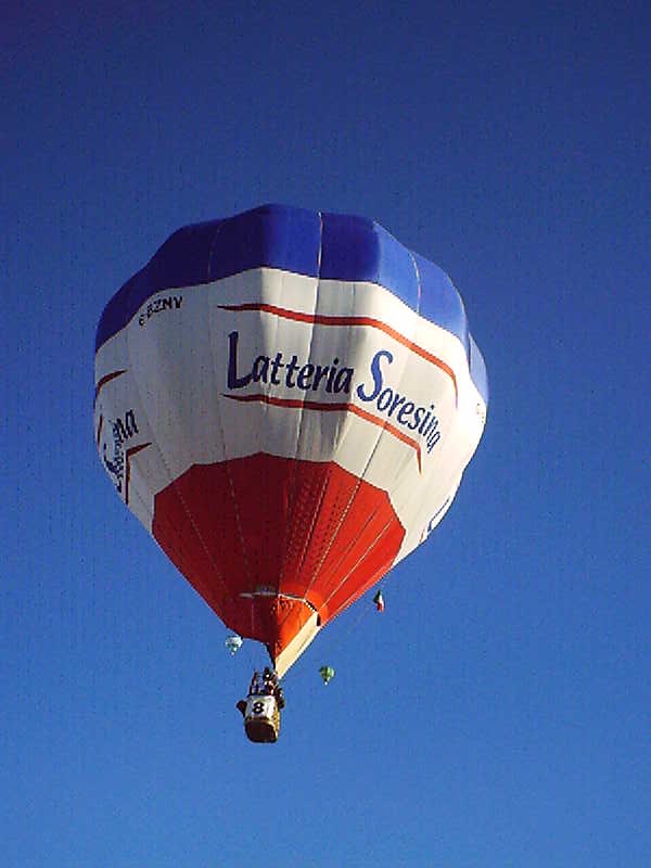 Il pallone 'Latteria Soresina'