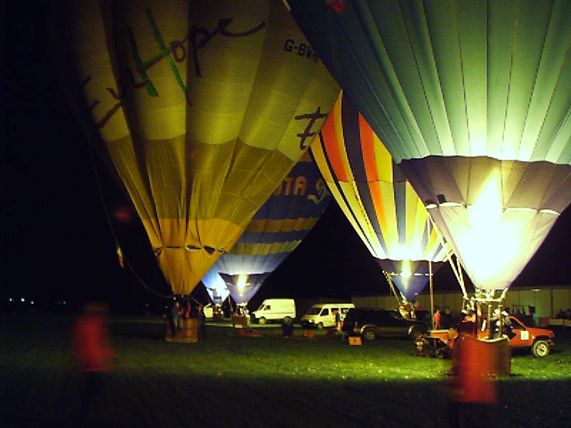 Un momento del Night Glow svoltosi durante il Campionato