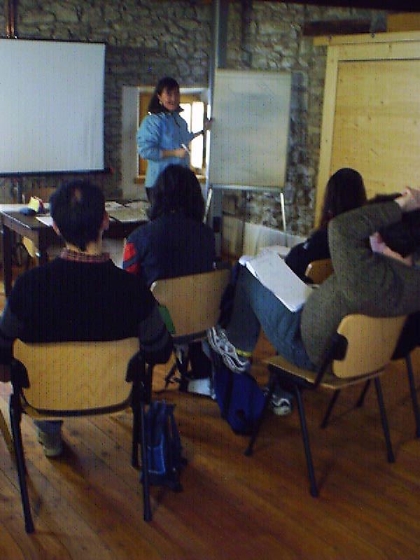 Un momento del corso per Observer tenutosi durante il raduno di Carpineti.