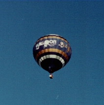 Mauro Buono in volo (foto R.Spagnoli